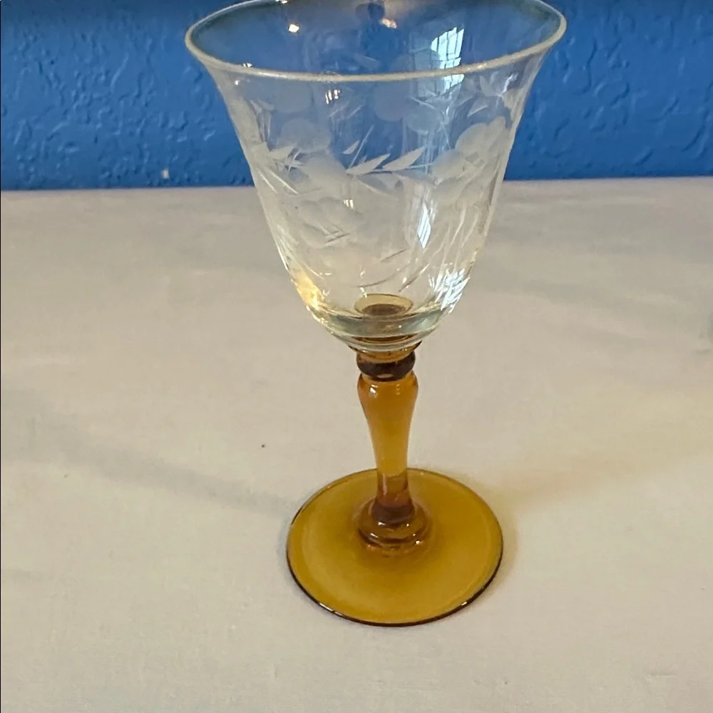 Dorflinger elegant etched